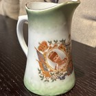 Rare 1902 Coronation King Edward Vii And Queen Alexandra Ceramic  Creamer