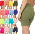 Women s Bike Shorts Soft Stretch Fitness Cotton Spandex Leggings Workout Yoga 