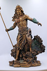 Exlusive Handmade Poseidon Statue   God Of Sea  Neptune Figurine  Sculpture 30cm