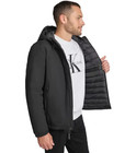 New Men s Ck Calvin Klein Infinite Stretch Water-resistant Hooded Jacket Coat