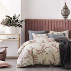  Garden Chinoiserie Floral Duvet Quilt Cover Asian Porcelain Style Tree 