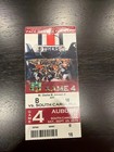 Auburn Tigers South Carolina Gamecocks Ticket Stub 2010