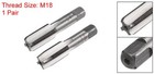 M18 X 1 25 Alloy Tool Steel Taper bottom Thread Taps Metric Hand Tap Set 1 Pair