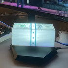 Magnetic Levitating Dollar Led Night Light Gta Money Floating Rotating Lamp Gift