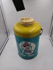 Retro King Cool Water Drink Thermos  Jug Container  Neat Graphics  Vntg  Camping
