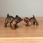Vintage  Salt   Pepper Tabby Cats 1950 s
