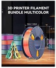 Jayo Silk Dual   Tri-color Pla Filament 1 75mm Bundle  Multi-color Shiny 3d P   