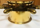 Rare Antique Chelsea Ship   s Bell Ship Wheel Maritime Clock 3 1 2  Dial Working