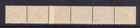 Australia 1942   d Orange Coil Strip Of 6 Sg179b Mh mnh Cat   69