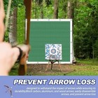  Archery Backstop Arrow Netting Backstop Target Block Heavy Duty 6 X 6 Ft Green