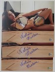 Natalia Markova Signed 11x14 Photo Bas Coa Aew Lucha Libre Aaa Nwa Picture Auto