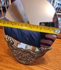 Vintage Silver Victorian Vanity Mirror Easel Back Standup Godinger Style