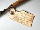 Brazilian Wapalam Tribe Young Amazon Indian Warrior Personal Protection Spear