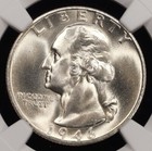 1946-s Washington Quarter 25c - Ngc Graded Ms67 - Stunning Coin 