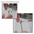 5 10 X Mason Jar Hanger Stainless Steel Wire Handles For Outdoor Decoration Usa