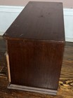 Vintage Wooden 6 Drawer Lined Jewelry Box Large Unisex Japan 18   x9    Mcm