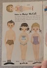 Vintage Original 1955 Betsy Mccall Mailer Paper Dolls Uncut