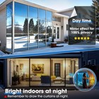 Coavas One Way Privacy Window Film Reflective Tint For Home Static Heat Blocking