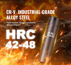 1 2    Drive Impact Socket Set     6-point Cr-v Steel  Easy-read Markings  Heavy-dut