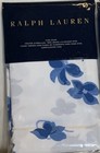 Ralph Lauren Georgica Maylen Pillow Sham Blue White Floral Flowers  - King - New