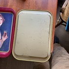 Vintage Lovin Oven Baked Goods Metal Tin Oval Tray Platter By Pentron 1979  