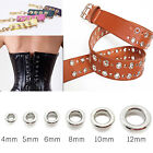 4mm 5mm 6mm 8mm 10mm 12mm Eyelet With Washer Leather Craft Repair Grommet
