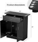 Salon Storage Station  Barber Stations Beauty Salon Spa Equipment With Drawers