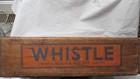 Antique Wooden Whistle Soda Advertising Crate  Lafayette Bottling Co  Conn 