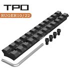 Picatinny Rail Mount For Ruger 10 22 With 11 Slots For Red Dots Mounting Scopes