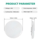 Sale  24w Led Ceiling Down Light Ultra Thin Flush Mount Lamp Fixture 6500k Home