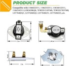 3387134 Dryer Thermostat   3392519 Thermal Fuse Kit For Whirlpool Kenmore