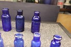 Lot Of 12  Antique Cobalt Bromo Seltzer Baltimore Maryland Md Bottles