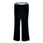 Eileen Fisher Dress Pant Women 2 Black Bootcut Mid Rise Office Staple Minimalist