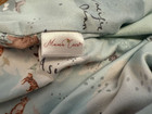 Mama Coco Baby Cocoon Swaddle World Map Blue Super Soft Unisex