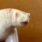 Inuit Hand Carved Stone Bear Sculpture   Signed C  Olivier      96