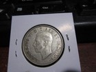 Canada 1942 - 50 Cent Half Dollar Canadian Coin - 80  Silver