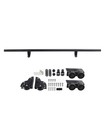 Rolling Library Sliding Ladder Hardware Kit With Brake 3 3ft Round Tube