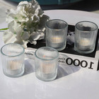 Clear Glass Candle Votive Holder 12-pack