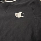 Champion Usa Athletic Black Logo Embroidered Fleece Pullover Crew Neck Men s Xxl
