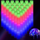 24pcs Led Foam Sticks Light Up Wands Rally Flashing Glow Party Rave Xmas Party
