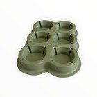 Baby Bullet Tip Proof Tray Green 6 Cup Jar Holder Baby Food Replacement Part