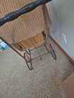 Antique Victorian Shirley Temple Wicker Baby Doll Carriage Stroller 33   x15 5   x33