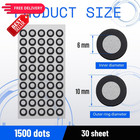 Marspark 30 Sheet 1500 Point 6mm 3d Scanning Markers Dots For Scanner 6 0mm