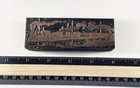 Vintage Letterpress Steam Engine Locomotive Train Copper   Wood Printing Block