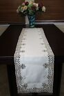 Embroidery Lace White Placemat Runner Scarf Wedding Party Banquet Event Passover