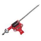 1 4 -6  Bench Screw Chain Clamp Vise 28  Pipe Cast Iron Steel Jaw Tool