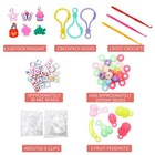 24 Colors Rubber Band Bracelet Kit  Bracelet Making Kit For Art And Craft  Ru   