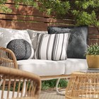 11 x11  Spherical Accent Pillow Gray - Threshold