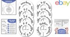 Baby Closet Dividers Set Of 8  Floral Design For Nursery Clothing Organization