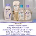 Aveeno Baby Mommy   Me Daily Bathtime Gift Set baby Wash  Shampoo  Lotion 4 Item